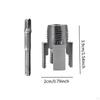 Pipe Threader Opener for Electric Drill Professional Home Repair Hex Shank Maintenance Plumbing Tool