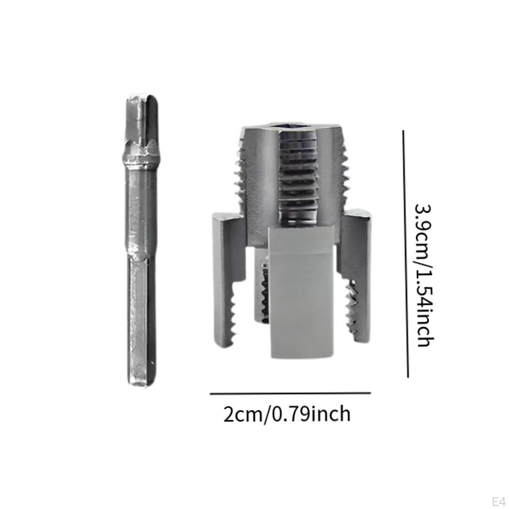 Pipe Threader Opener for Electric Drill Professional Home Repair Hex Shank Maintenance Plumbing Tool