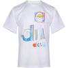 Originals Split Adi Tee Letter Pattern Soft Versatile Comfortable Short Sleeve T-Shirt Men Tops White DV3283