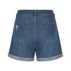 Jean Cargo Pants For Women Stretchy High Waisted Ripped Denim Shorts With Distressed Curled Edge Jean Shorts Pantalones De Mujer