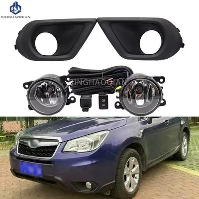 Противотуманная фара Фара Крышка противотуманной фары Решетка Накладка Переключатель Противотуманные фары в сборе для Subaru Forester 2014 2015 2016