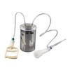 Manual Milking Machine 2L Capacity Effort Saving Operation Stainless Steel Bucket Portable Milking