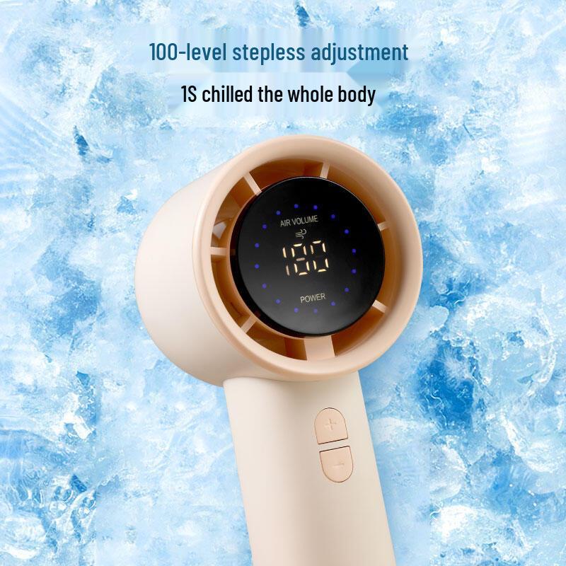 Su Mi Compact Digital Display Portable Silent Fan for Dorm & Office