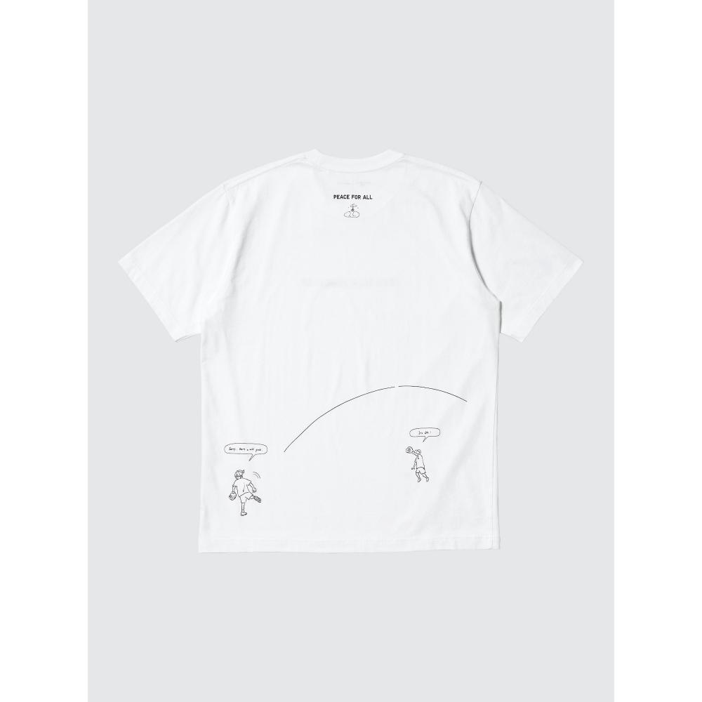 Uniqlo Япония Мир для всех Футболка Курияма Хидеки