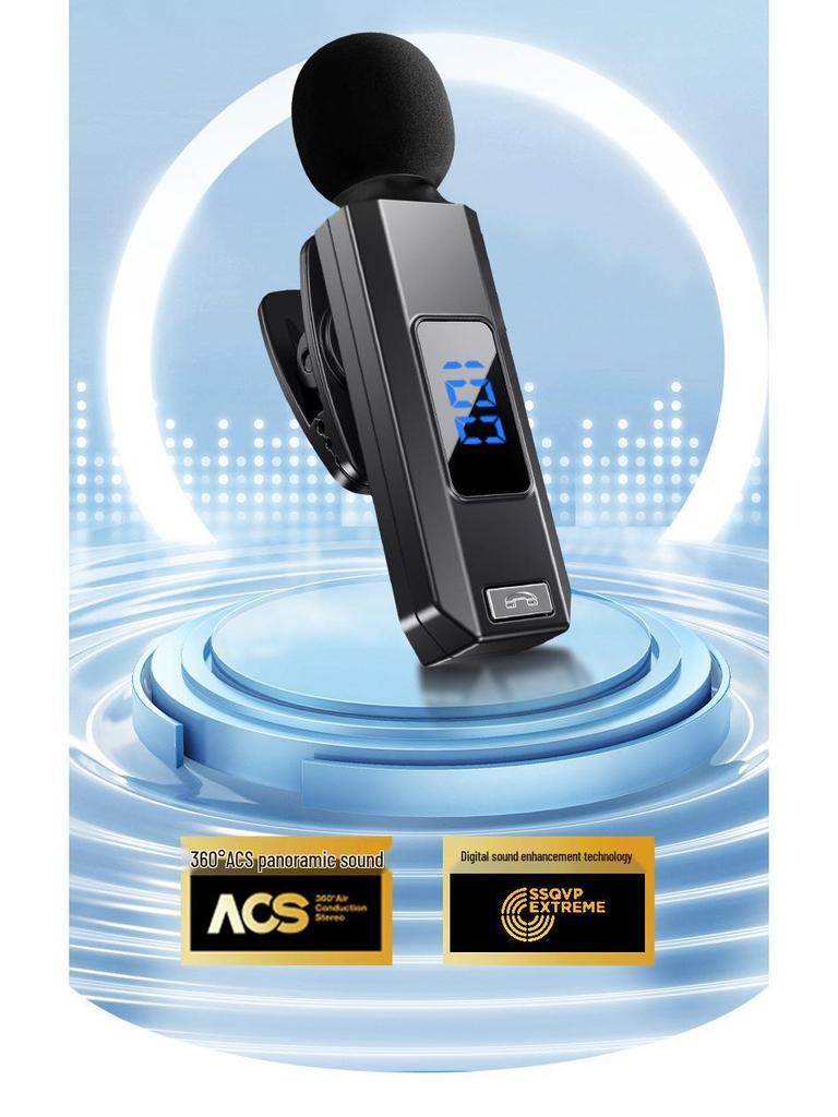 Беспроводная Bluetooth спортивная гарнитура M1: Водонепроницаемые, Потостойкие, Клипса для Android и Apple