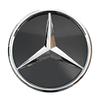 3D Mirror For Mercedes Benz E-Class W213 2016-20 E200 E250 Chrome Silver And Black Newest 3D Style Front Grille Star Emblem Logo