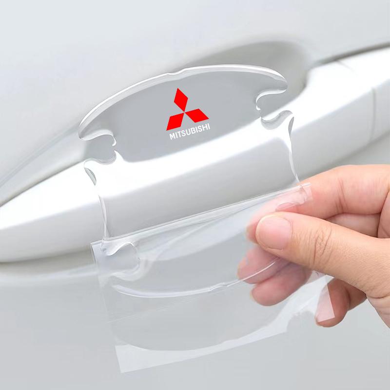 Car Door Transparent Strip Anti-Collision Protection Strip For Mitsubishi Lancer ASX Outlander Pajero Carisma L200 Galant EVO