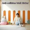 10 pieces/set Thickening Anti-collision Wall Sticker Solid Color Wall Protector  Corridors