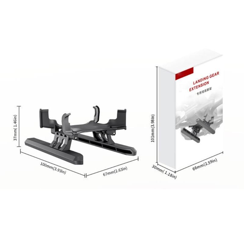 Folding Landing Gear Enhancing Aerial Photography for Avata 2 Unmanned Aerial Vehicle Shockproof Extender Height Support