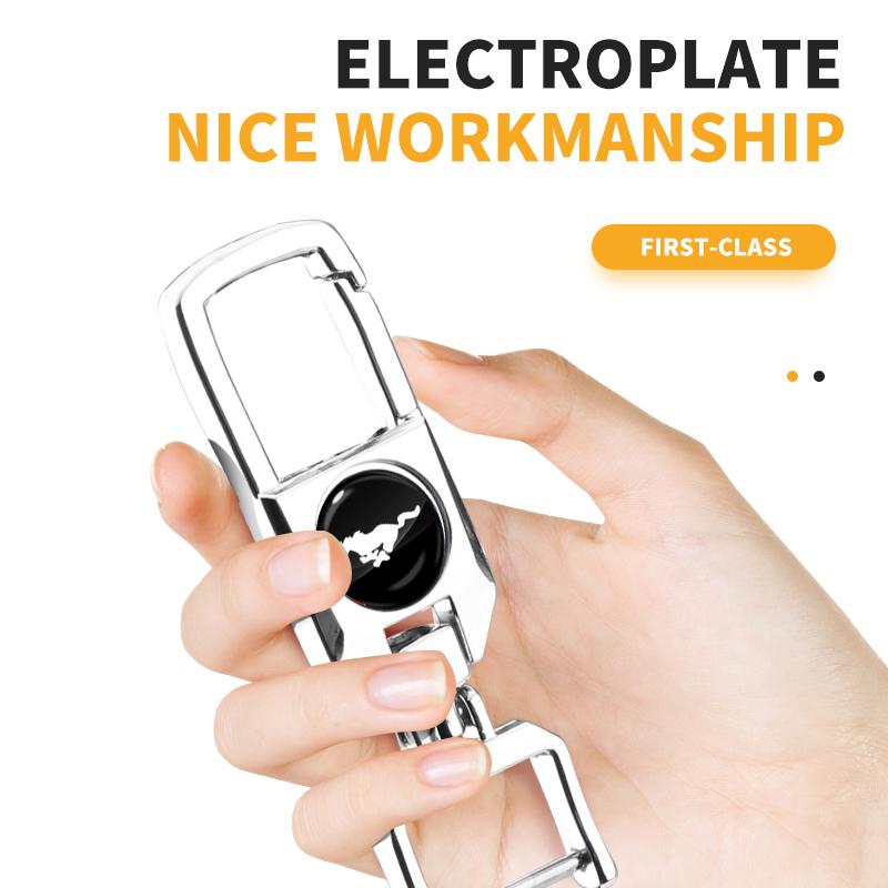 Кожаный Брелок для Ключей Автомобильный Брелок Подвеска Брелок Декор Стайлинг Для Ford Focus 2 3 mondeo mk3 f150 fusion mustang mk7