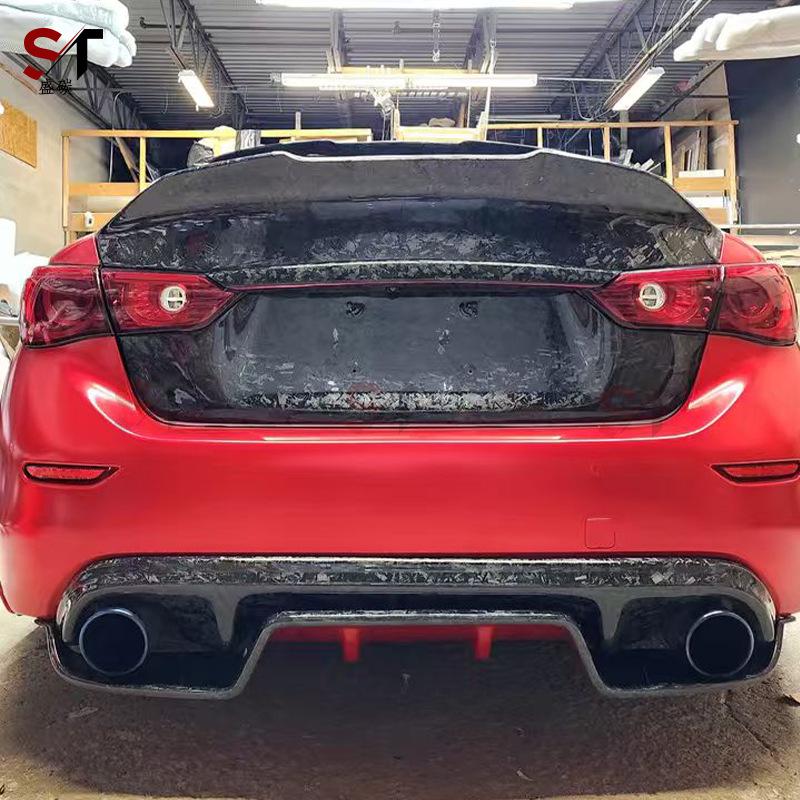 Спойлер из углеродного волокна для крышки багажника Infiniti Q50