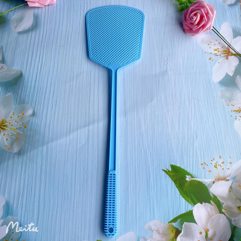 Plus Size Long Handle Mesh Fly Swatter - Summer Edition