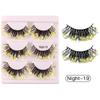 2 box Lashes Extension Luminous Eyelashes Thick Fluffy Lashes Full Strip Lashes  Women