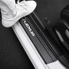 4pcs Carbon Fiber Anti-Scratch Car Door Sill Sticker For Lexus CT200h NX300h RX300 RX330 EX300h F Sport IS RX NX ES LS GS  GC GX IT8