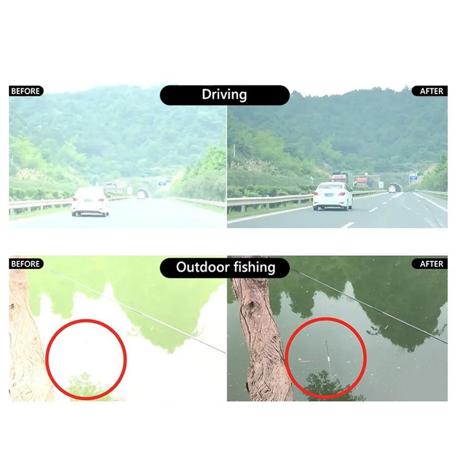 Fashion Vintage Square Sports Sunglasses Men Women Fishing Driving For Man Brand Designer Sun Glasses Anti-Glare UV400 Eyewear