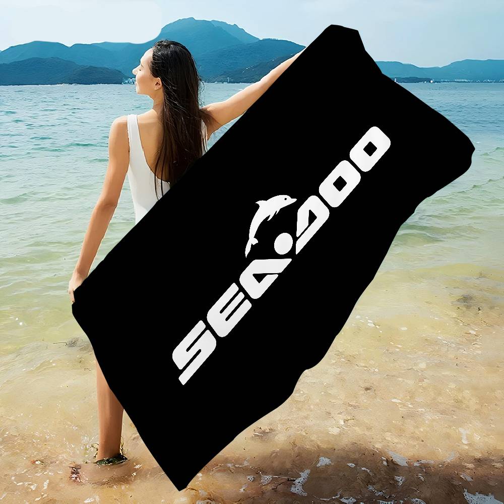 S-Sea D-Doo Seadoo Big Microfiber Beach Towels Quick Dry Towel Sand Beach Towels Pool Towel For Travel Swim Pool Yoga
