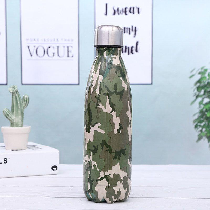 Classic Design Stainless Steel Vacuum Insulated Drinks Thermos 500ml