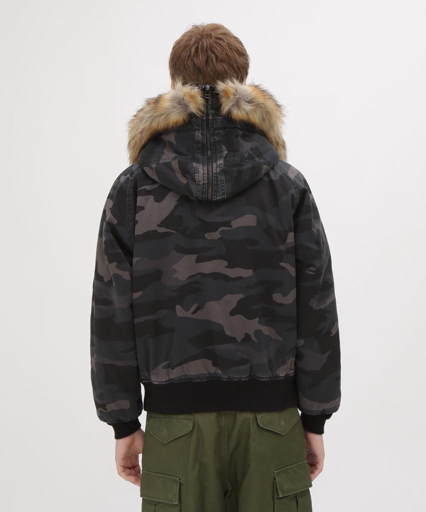 AVIREX WEB&DEPOT Exclusive CAMOUFLAGE N-2B Jacket Men's XL 027 Gray Camo 2 783-5252036