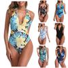 Women's Sexy A Piece Of Bathing Set Color Matching Swimsuit One-piece Swimsuit