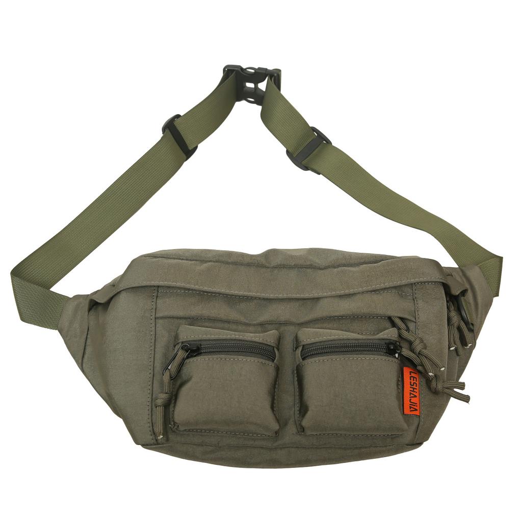 Уличная водонепроницаемая одноплечевая сумка кроссбоди, модная нагрудная сумка, повседневный рюкзак большой вместимости, спортивная поясная сумка