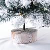 45/60 CM Artificial Christmas Tree Flocking New Year Christmas Decorations for Home Door Wall Ornaments Souvenirs Scenes Desktop