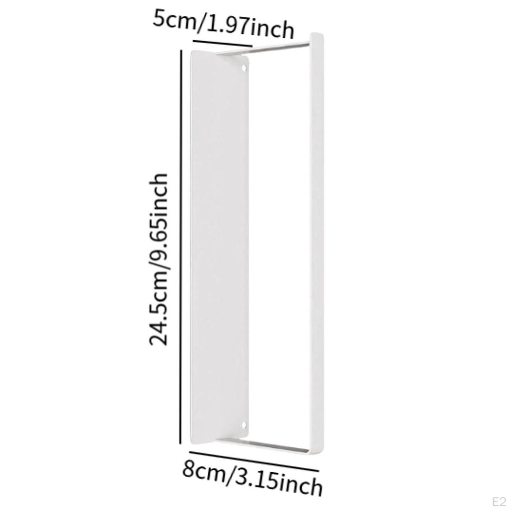 Боковая стойка для белья для ванной комнаты, прочная вешалка для одежды, простая установка, вешалка для хранения