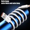 6A Сверхбыстрые зарядные кабели Type C Универсальный USB C Зарядный провод для Samsung Z Flip 7 6 Xiaomi Huawei Google Pixel 10 Pro XL