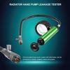 Universal Radiator Pressure Tester, Aluminum Automotive Cooling System Radiator Pressure Tester Tool,Pressure Test Pump with Pressure Gauge,Fit for