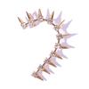 Alloy Ear Fashion Climber With Geometric And Rivet Design For Women Stylish