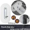 Гвоздь Установка Хранение Вешалка Винт Настенная Стойка Бесследные Крючки Бесшовный Клейкий Крючок Винтовые Наклейки