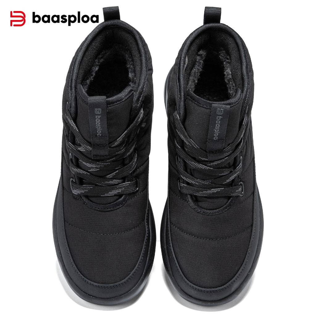 Women's Snow Boots Outdoor Waterproof Non-slip Warm Short Boots Women's Casual Hiking Shoes Cold-proof Boots Wool Lining Short Barrel Winter Boots