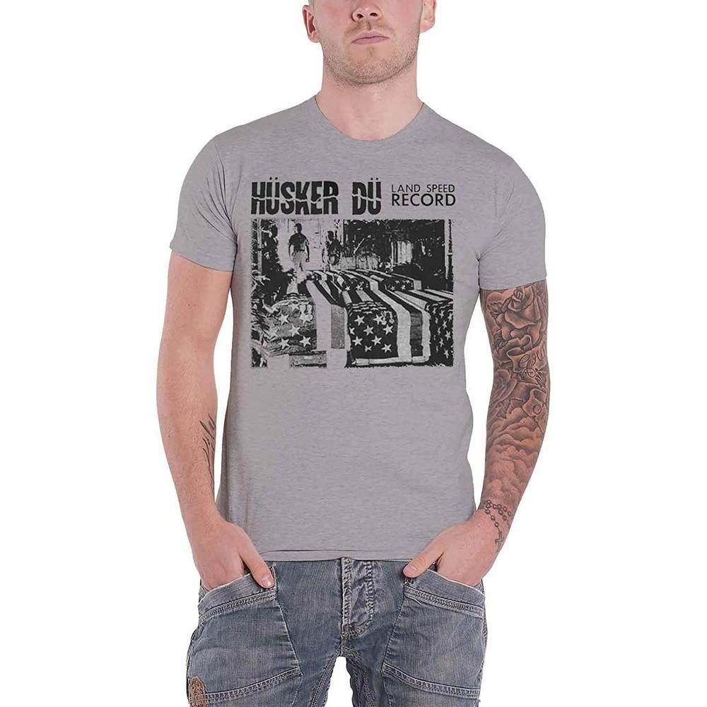 HÃ¼sker DÃ¼ Унисекс Взрослая футболка Рекорд скорости на суше