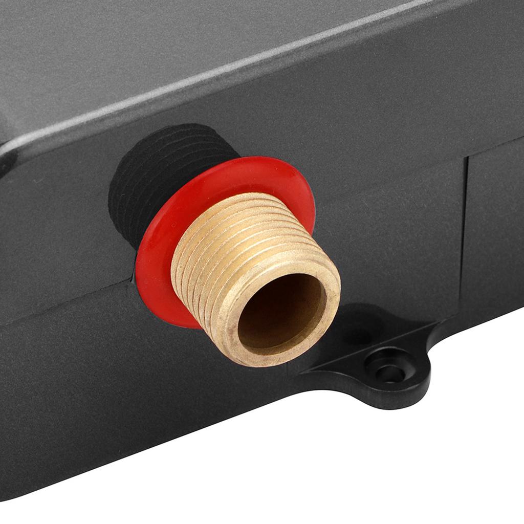 Household Mini Electric Water Heater Instant Tankless Water Heater Heating MachineBlack US Plug