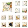 Golden Moon Eid Mubarak Ramadan Printed Cushion Cover Home Living Room Sofa Decorative Pillow Cover