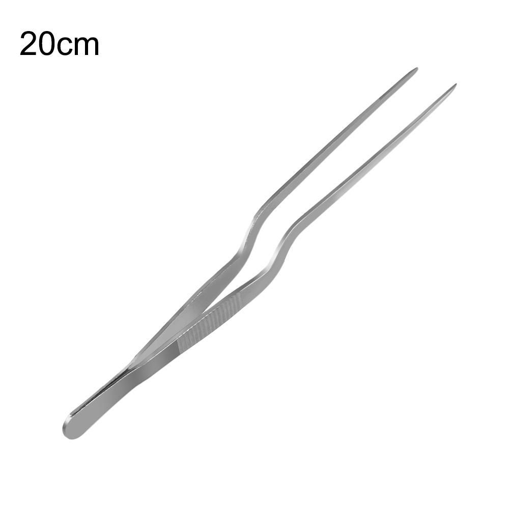 Hot Serving Presentation Kitchen Tool Stainless Steel  BBQ Clip Barbecue Tongs Food Tweezer