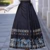 Chinese Ming Dynasty Style Hanfu Daily Horse-face  Skirt Hanfu Suit