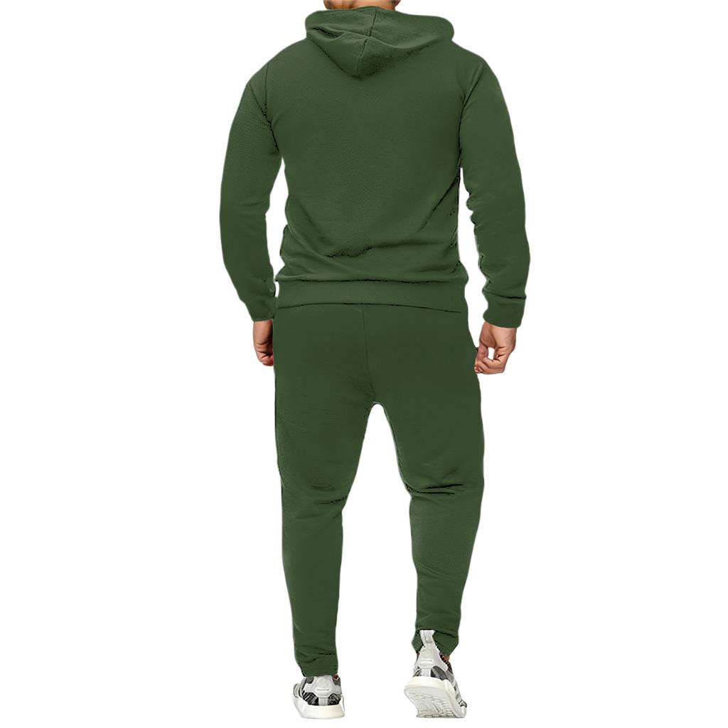 Men's Fall/Winter Hooded Sports Set