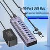 10-портовый USB 3.0 концентратор-расширитель для ноутбуков, телефонов и настольных компьютеров