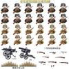 Кукольный набор Building Block Коллекция Военная серия Оружие Sandbag Building Block Детские игрушки