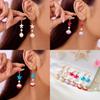 Oceanthemed Shell Ear Studs For Women Summer Fashion Jewelry With Electroplating