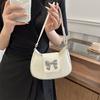 Niche Popular Underarm Bag for Women In Spring New Trend Korean Style Fashionable Bow Decorative One-shoulder Crossbody Bag