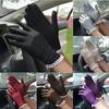Thin Elastic Breathable Anti-UV Spandex Lace Driving Gloves Sunscreen Women Gloves Dots Gloves