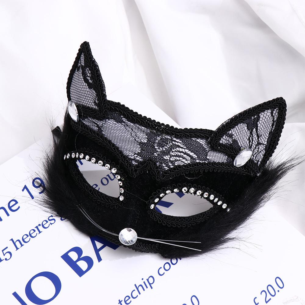 Cat Eye Halloween Sexy Christmas Cat Mask Venetian Masquerade Party Mask Fancy Dress Accessories