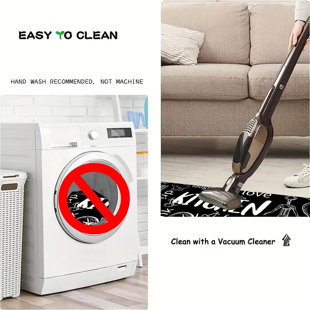 Super Absorbent Quick-drying Soft Bathroom Mat Non-slip Diatom Mud Bathroom Floor Mat Kitchen Decorative Mat