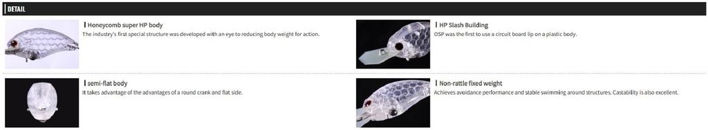 OSP Blitz Tiny MR 44 Mm 6.3 Grams Floating Lure H32 (4741)