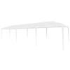 VidaXL Reception Tent 3x9 M PE White Gazebo Pavilion Marquee Garden 45080