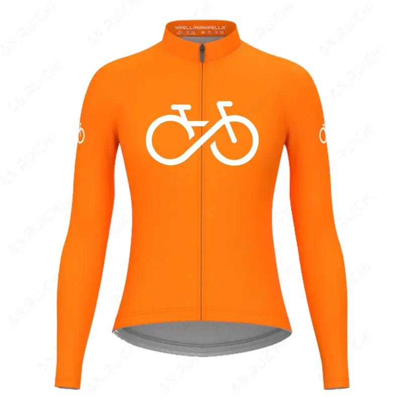 Autumn Long Sleeves Cycling Jerseys Breathable Quick Dry Bicycle Jersey Womens Outdoor Sport Mountain Road Bike Cycling Clothing