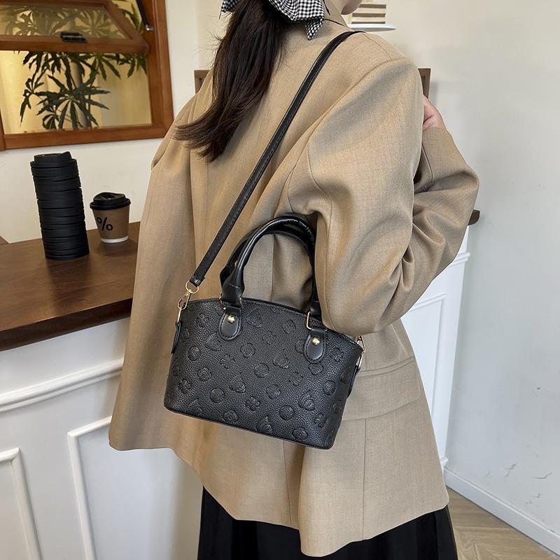 Сумка кроссбоди, текстура легкой роскоши, женская сумка, модная, с высоким чувством стиля, ретро-сумочка, универсальная, для поездок на работу, женская наплечная сумка