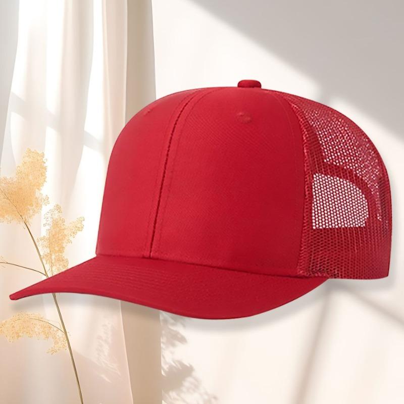 Summer Shade Sunscreen High Quality Richardson 112 Mesh Cap Truck Driver Hat Embroidery