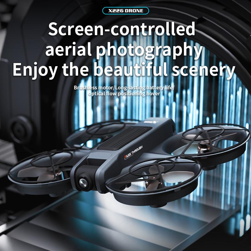 NEW Original X226 Drone 4K Professional HD Camera Aerial Photography Screen Remote Control FPV Dron Brushless Quadcopter Toy UAV